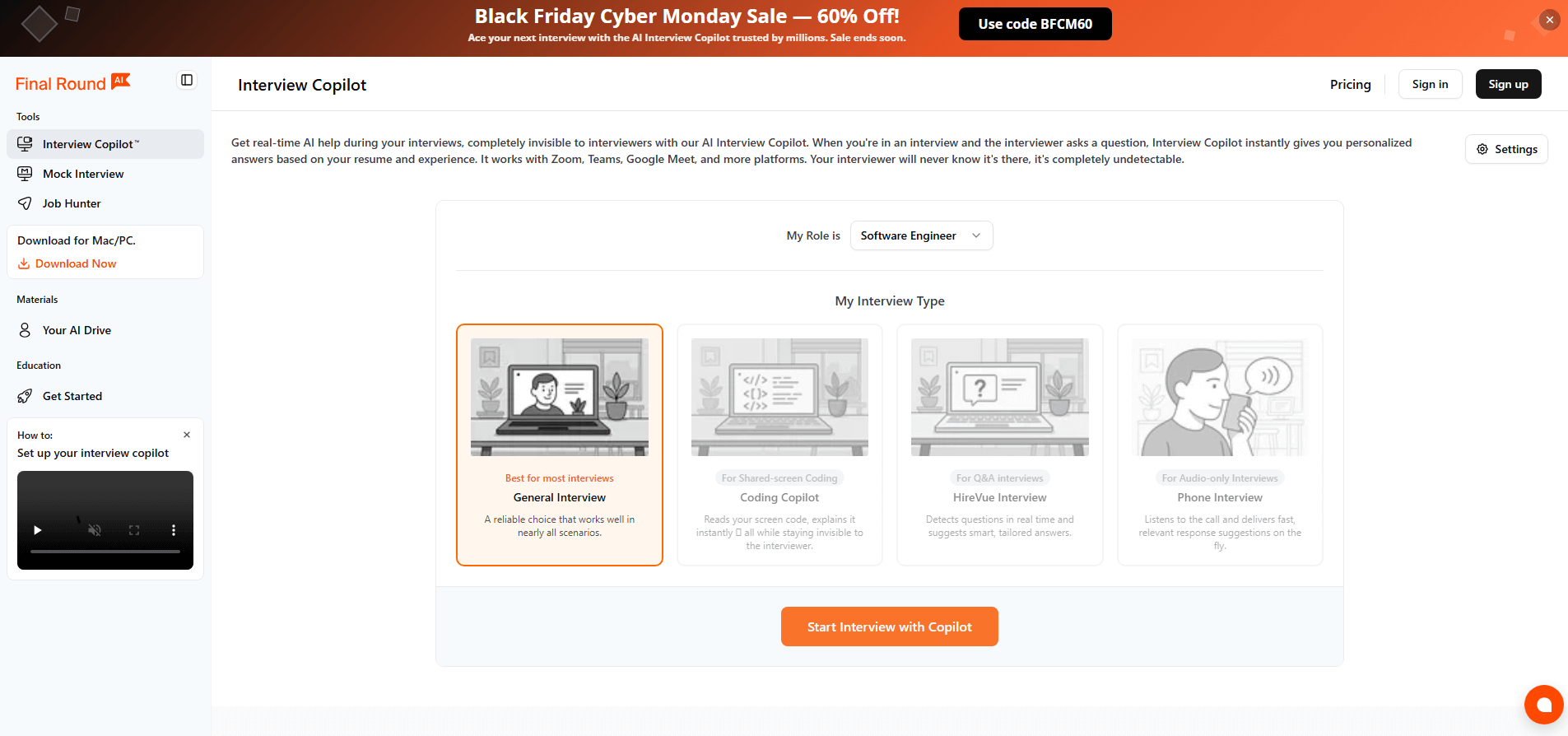 ia pour entretien embauche avec final round ai
