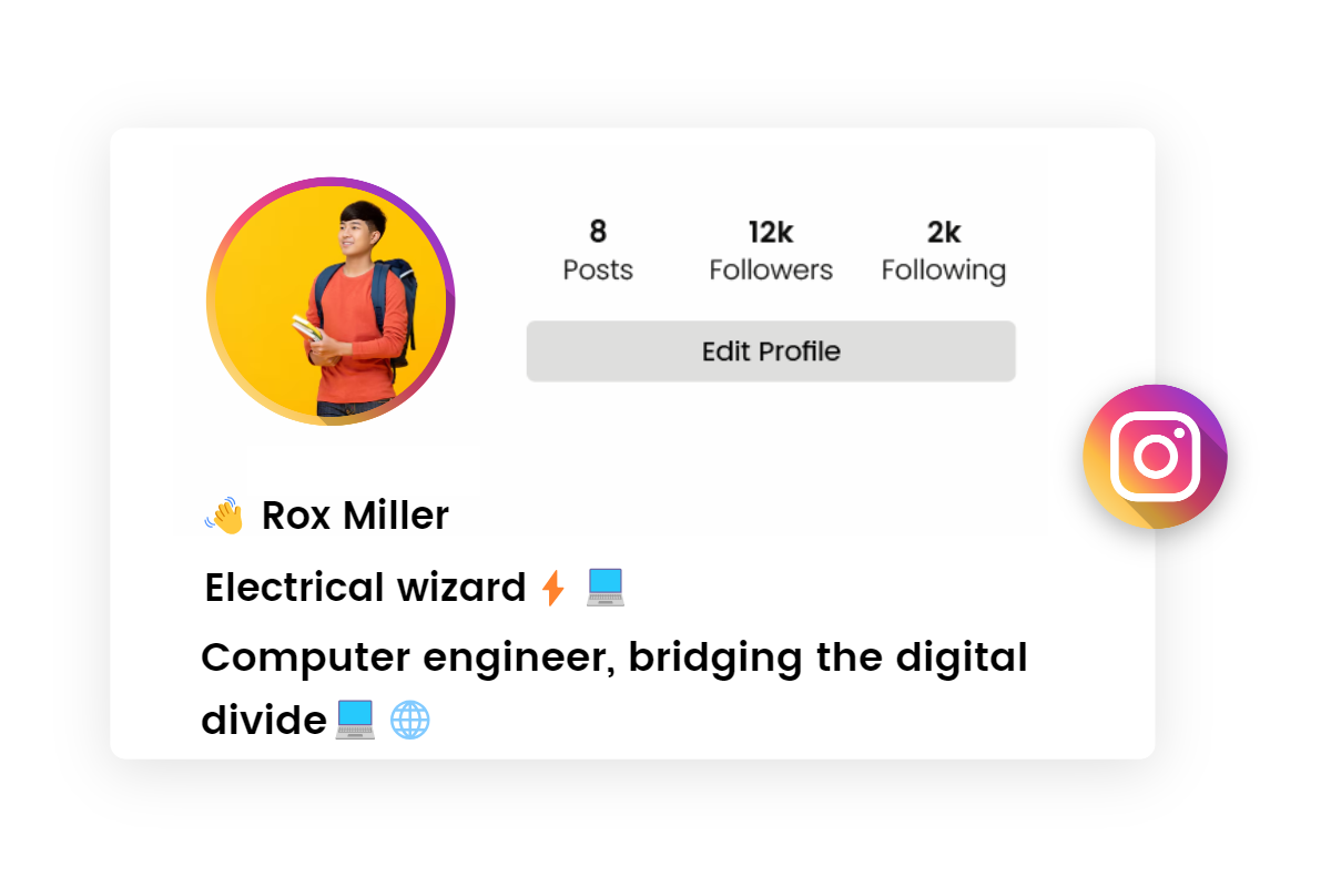 instagram bio for engineering student