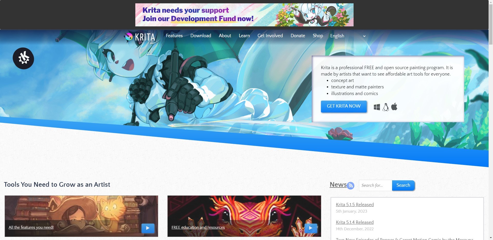 kirta home page