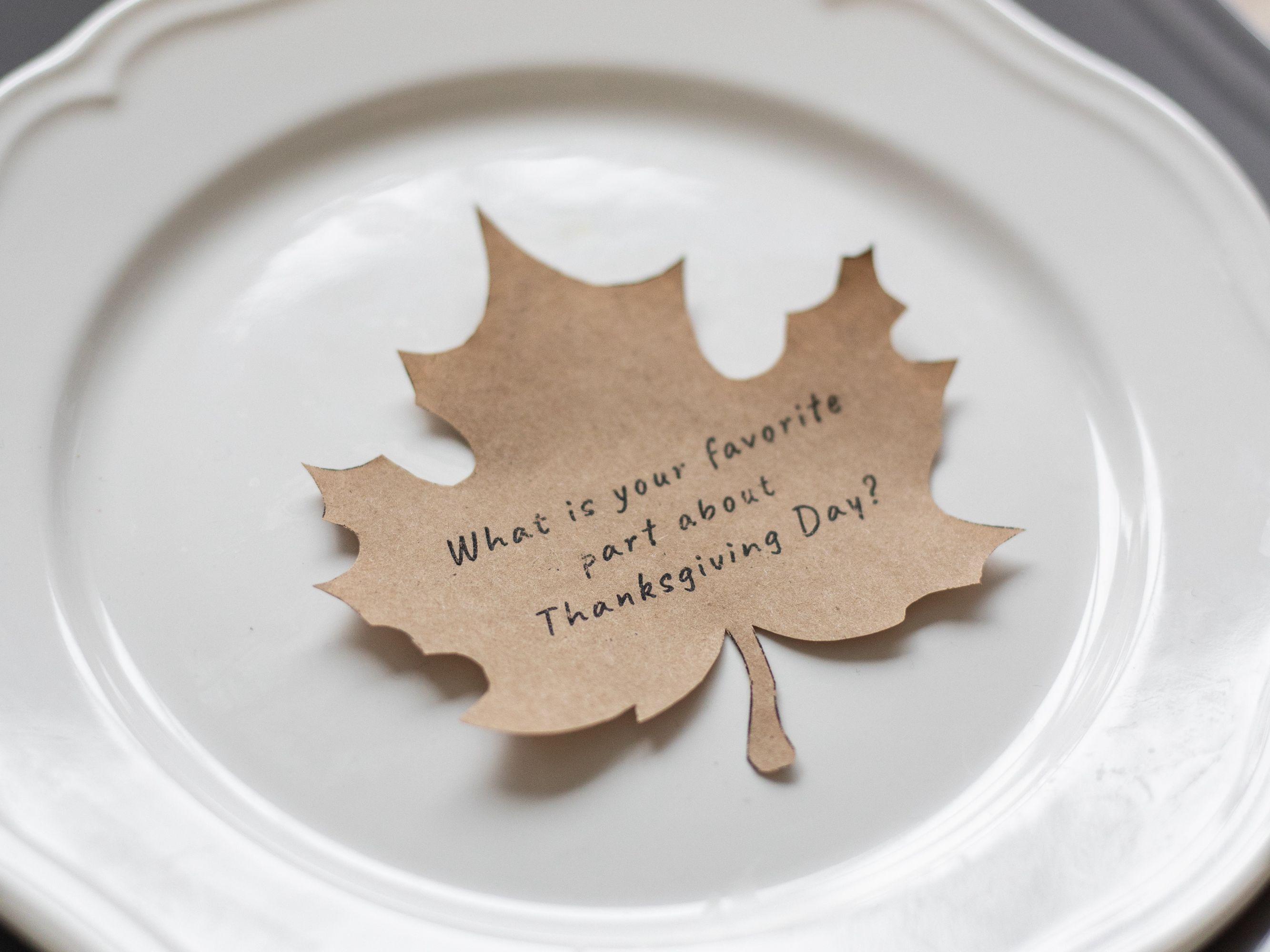 leaves with thanksgiving caption