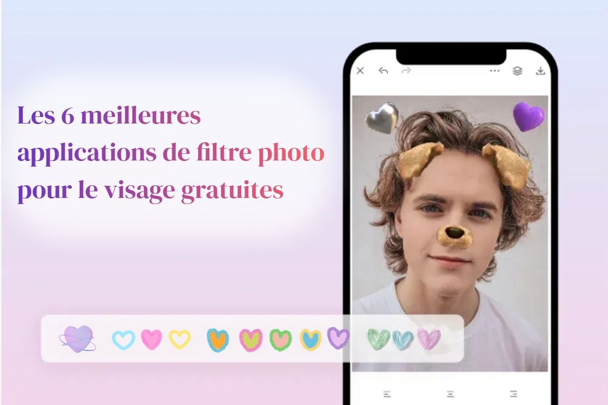 les meilleures applications de filtre photo pour le visage gratuites