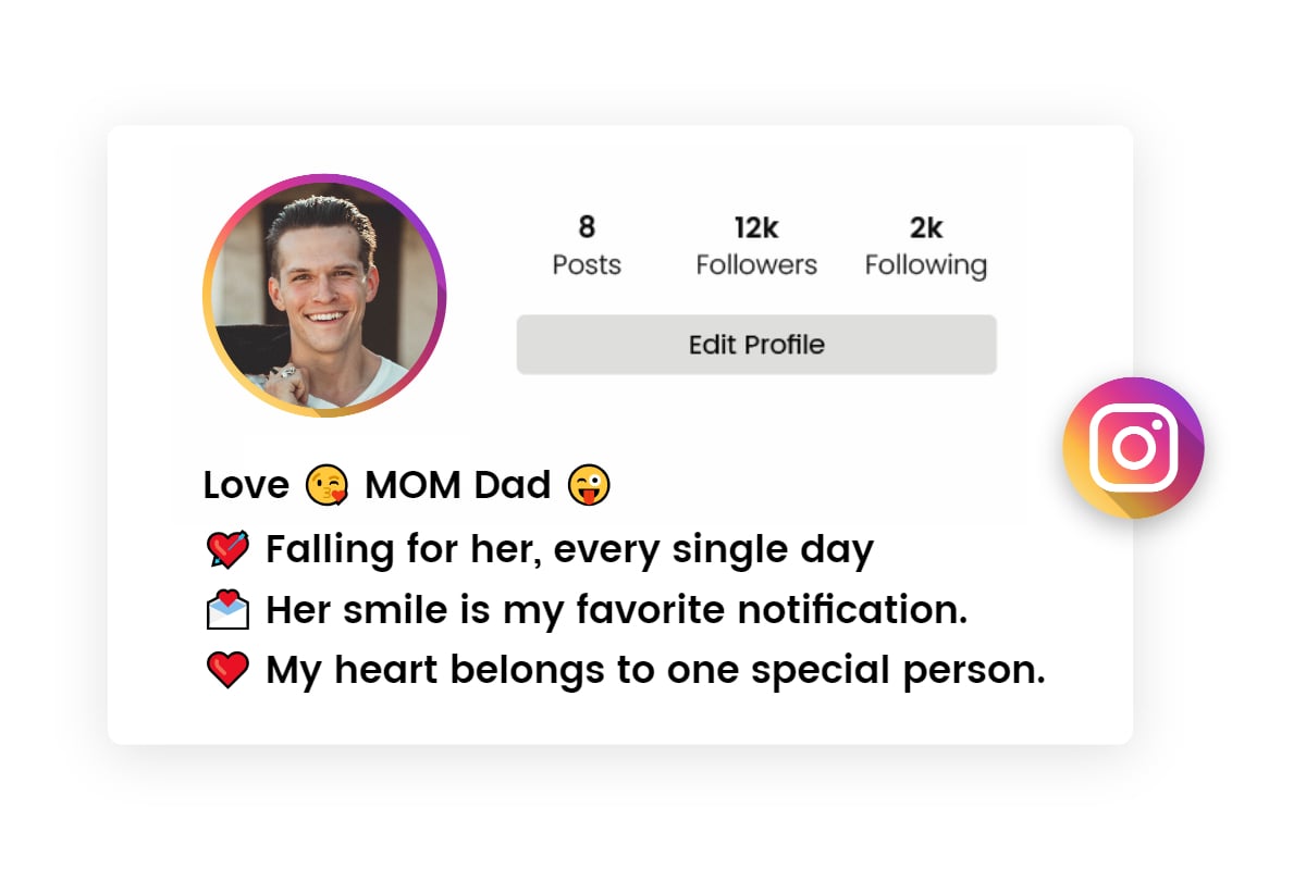 love instagram bio for boys
