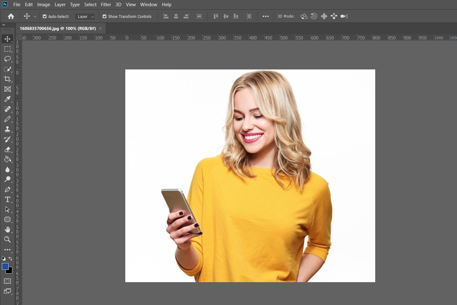 make white background color in photoshop
