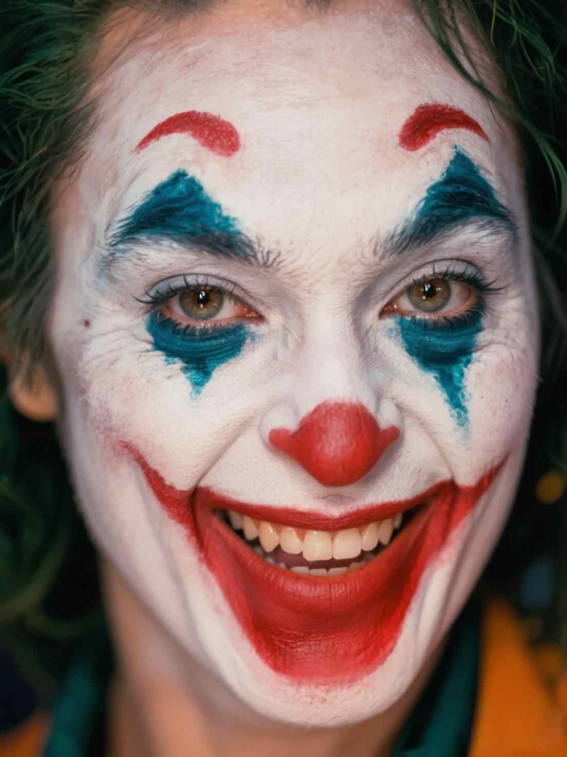 maquillage Halloween joker