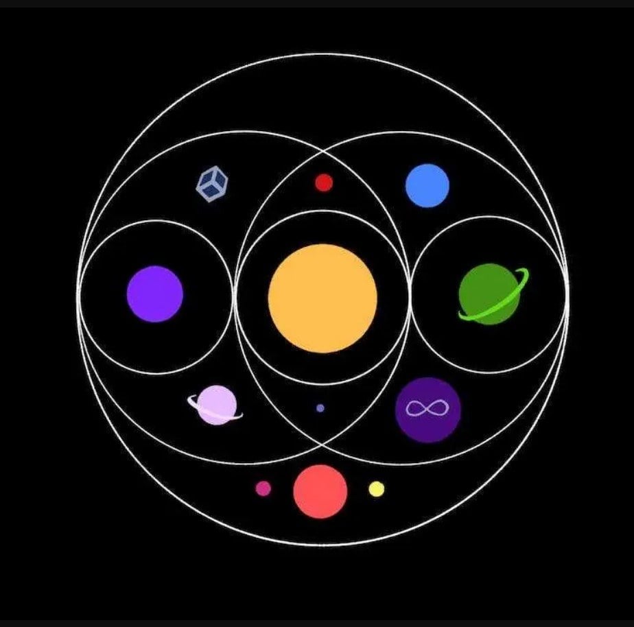album cover of Music of the Spheres from Coldplay