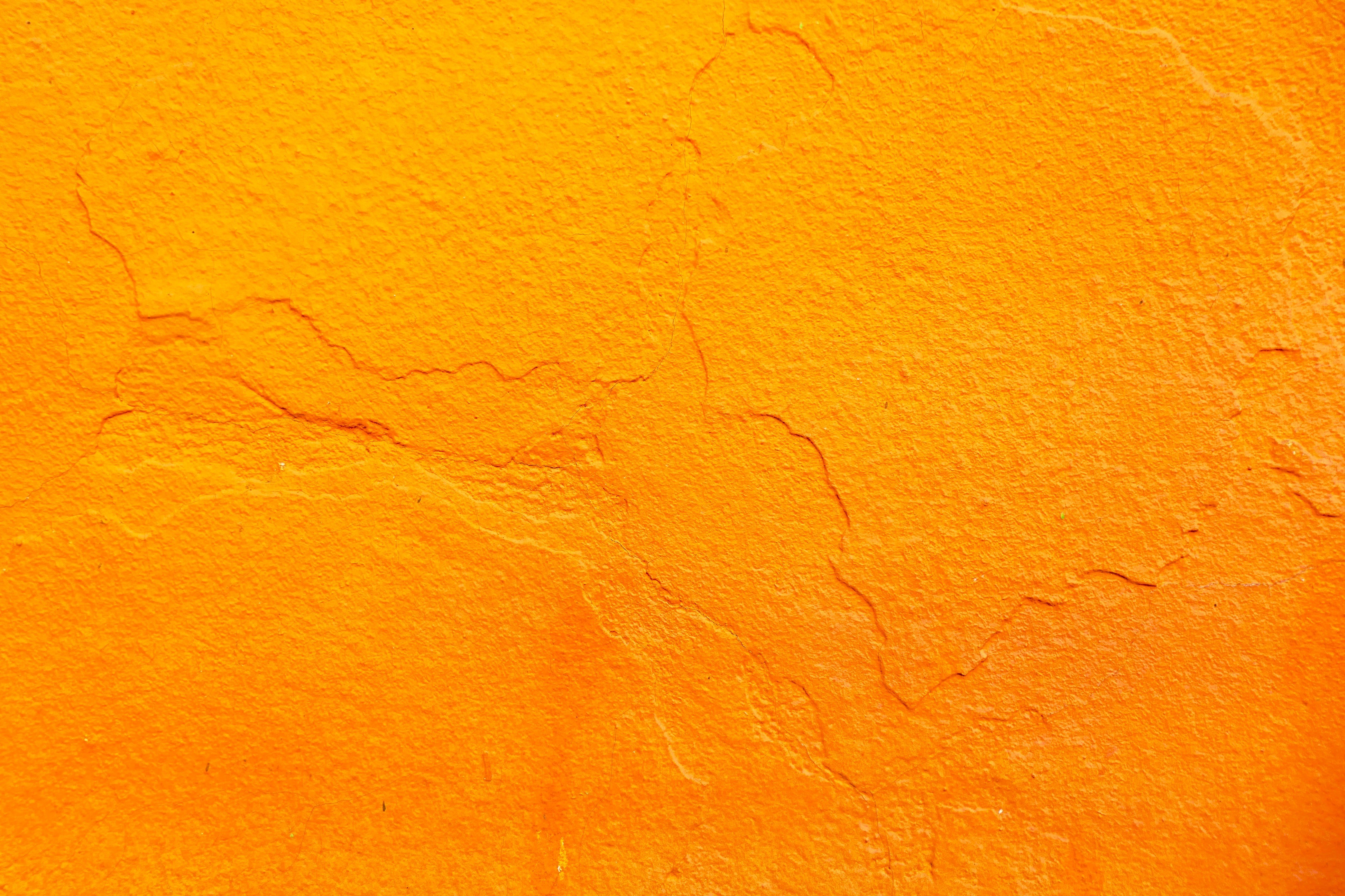 orange color painting