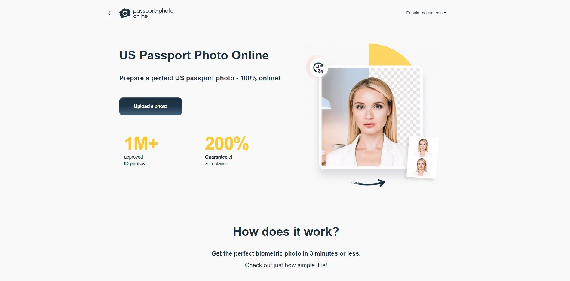 passport photo online home page