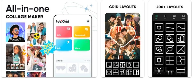 Photo Grid: Photo Collage & Grid app