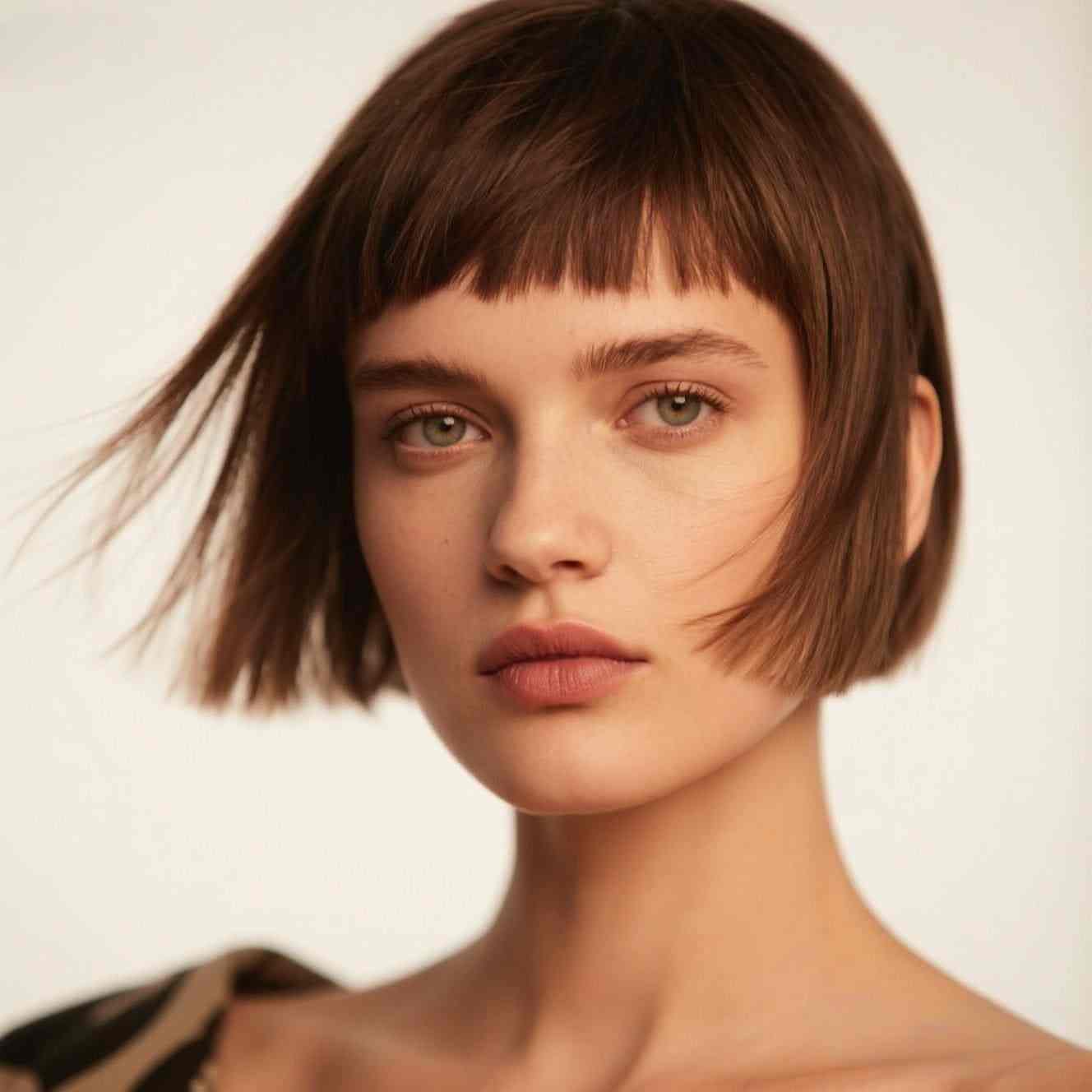 photo montrant une femme avec une coupe courte pour femme moderne French Bob