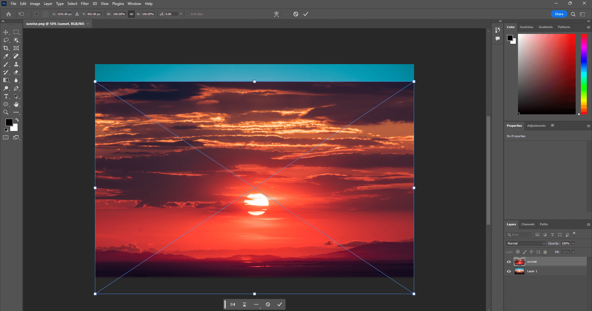 add an image in photoshop by dragging and drooping