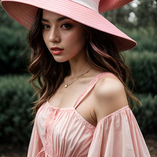 a woman wears a pink witch halloween costume