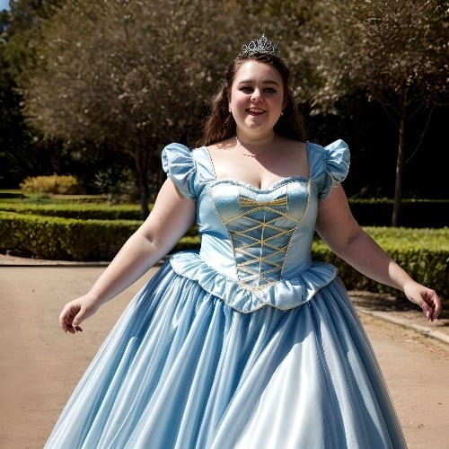 Disney Plus Size Womens Clothing  Plus Size Cartoon Woman Dress
