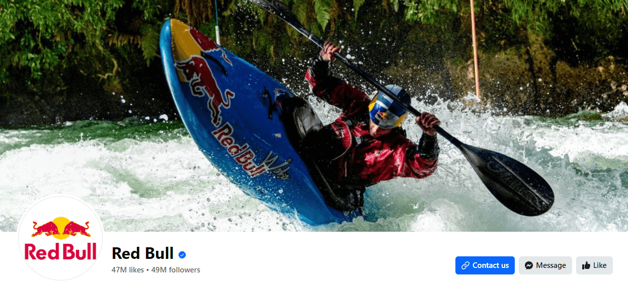 red bull facebook cover