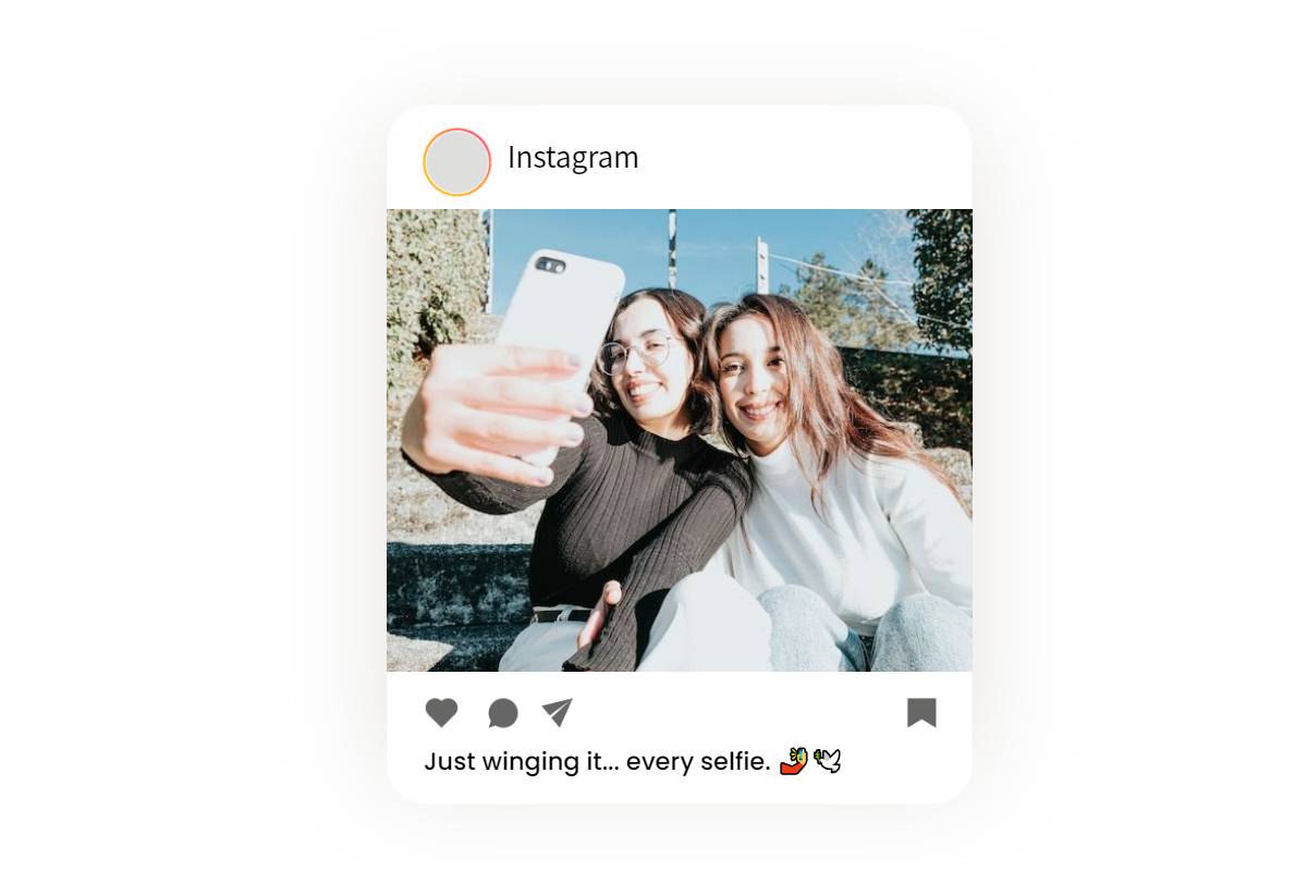 romantic instagram captions for selfies of two women