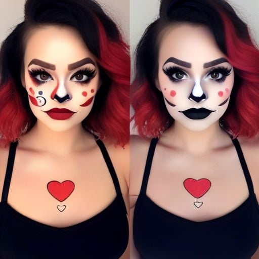 23 Best Clown Makeup Ideas for Halloween 2024 | Fotor