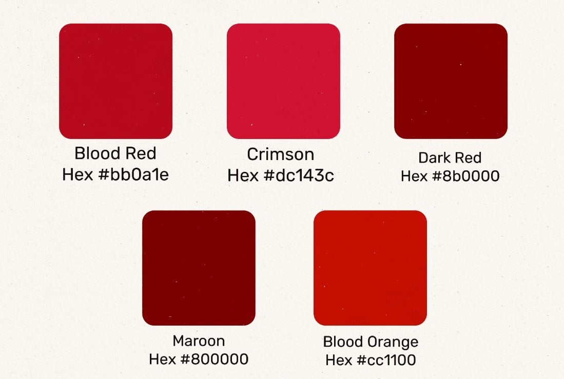 Scarlet Red Color Codes The Hex, RGB And CMYK Values That