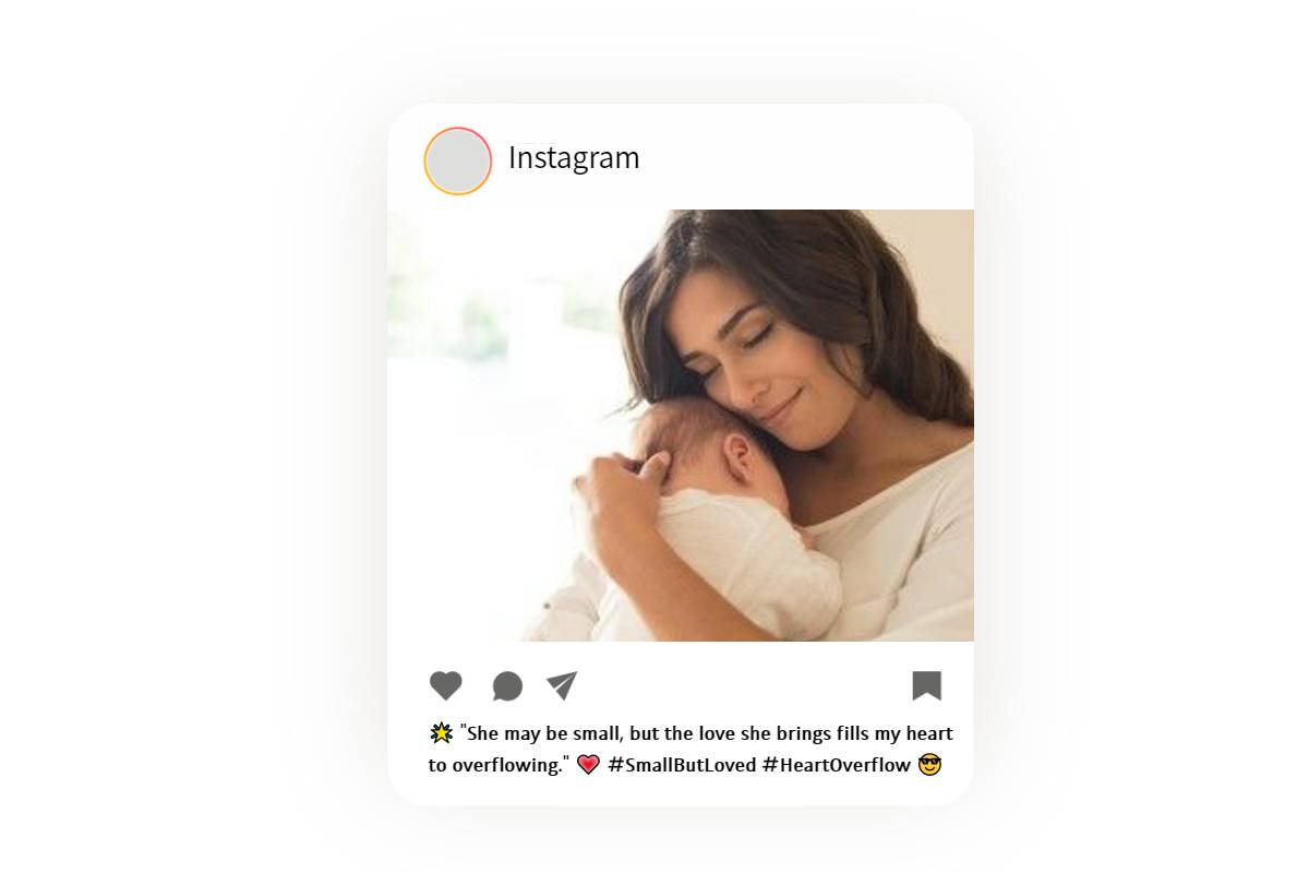 sweet and memorable instagram captions for mom and baby girl
