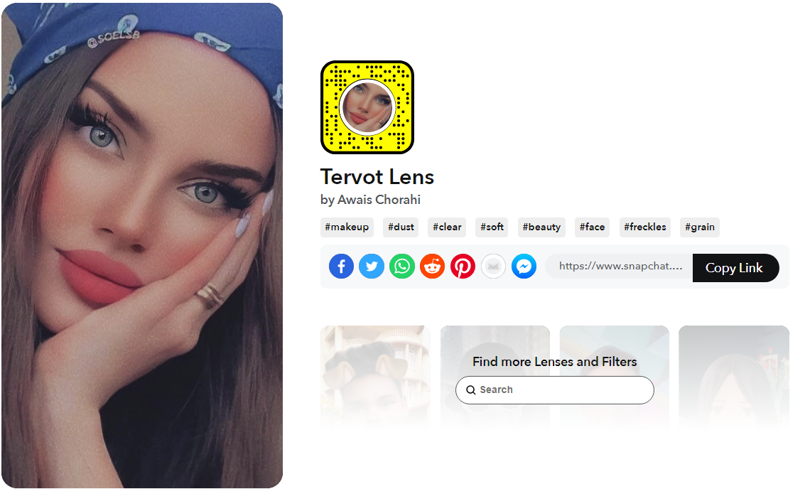 seek  Search Snapchat Creators, Filters and Lenses