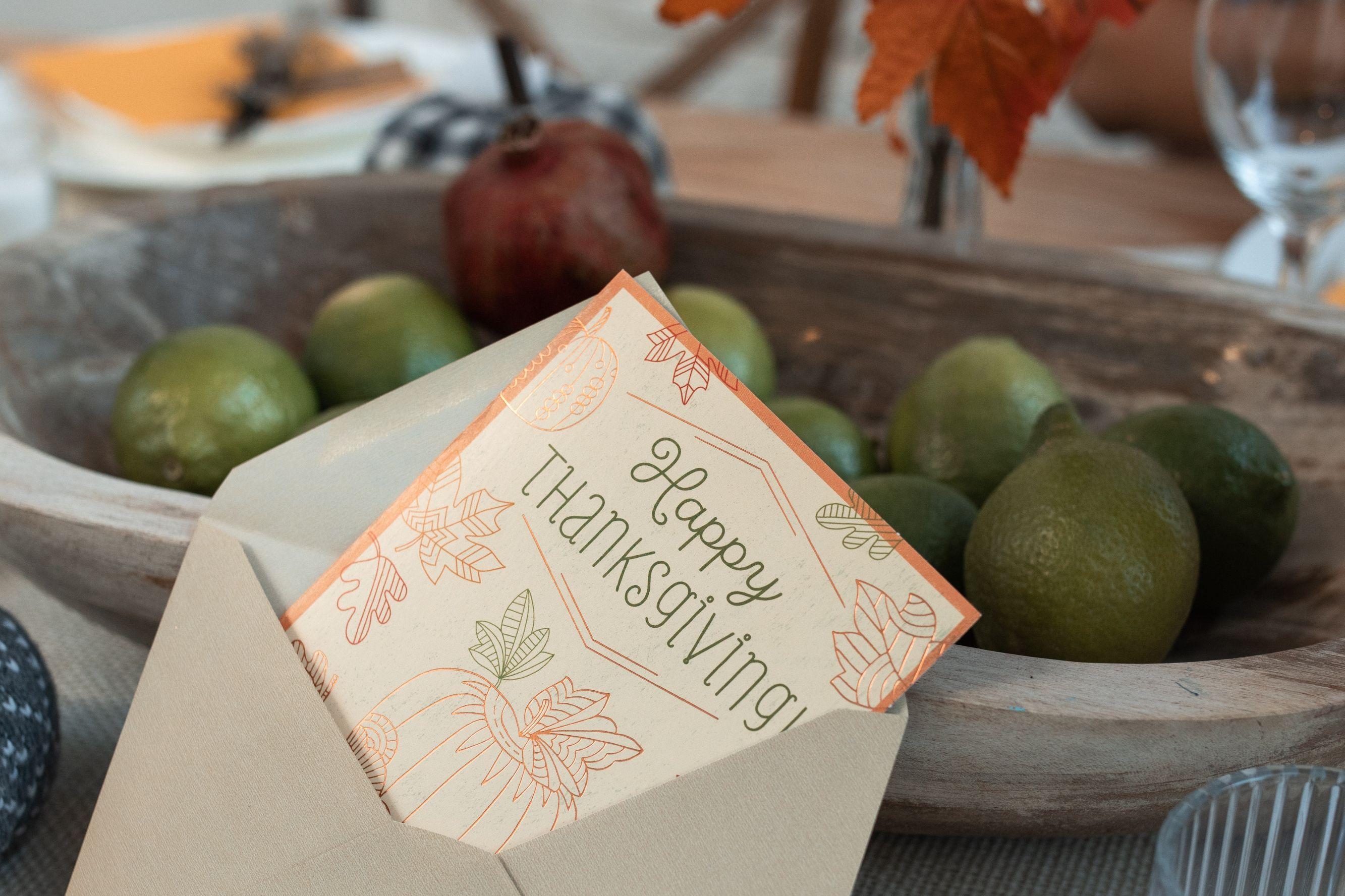 thanksgiving card