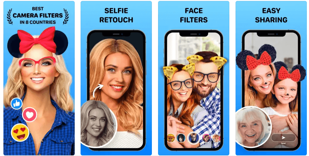 funny photo effects filters like snapchat