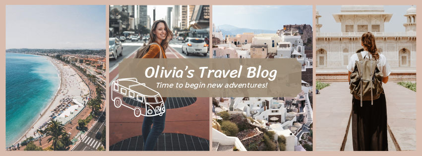 travel blog Facebook cover photo template