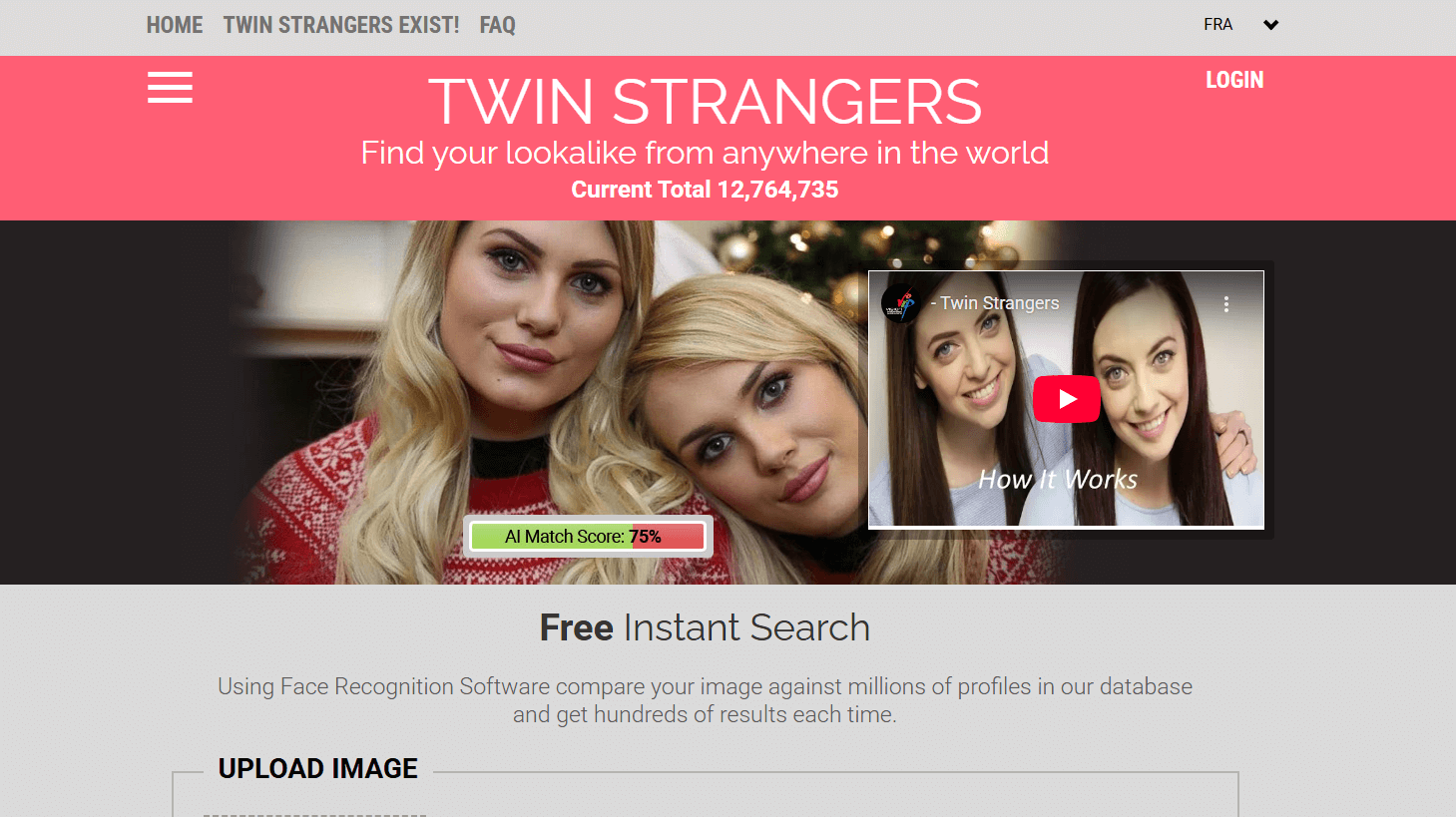 trouver mon sosie avec a qui je ressemble