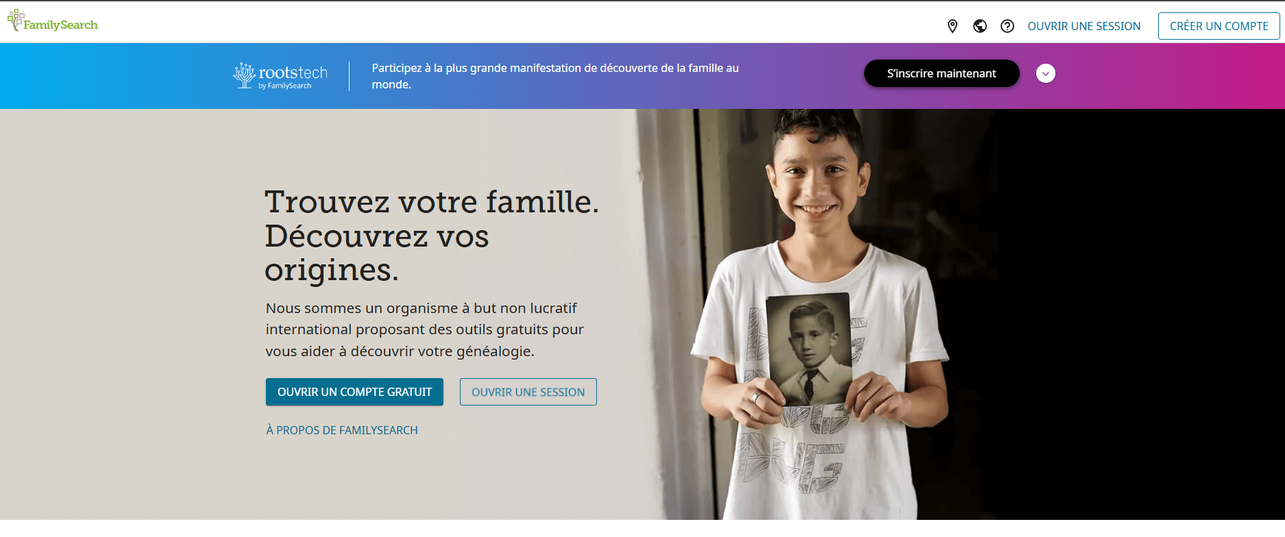 trouver son sosie avec familysearch