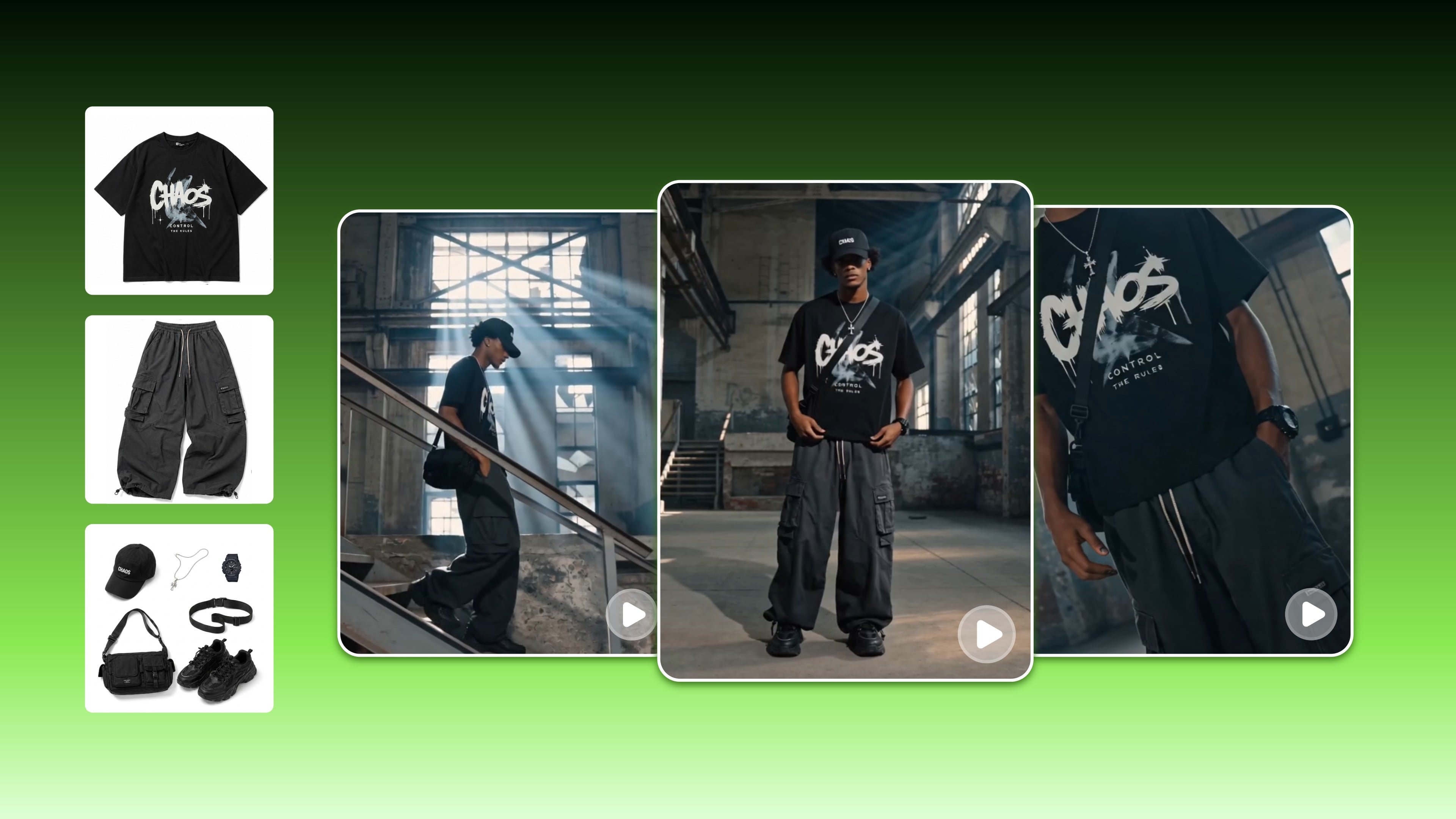 turn product visuals into product videos for vibe marketing purposes