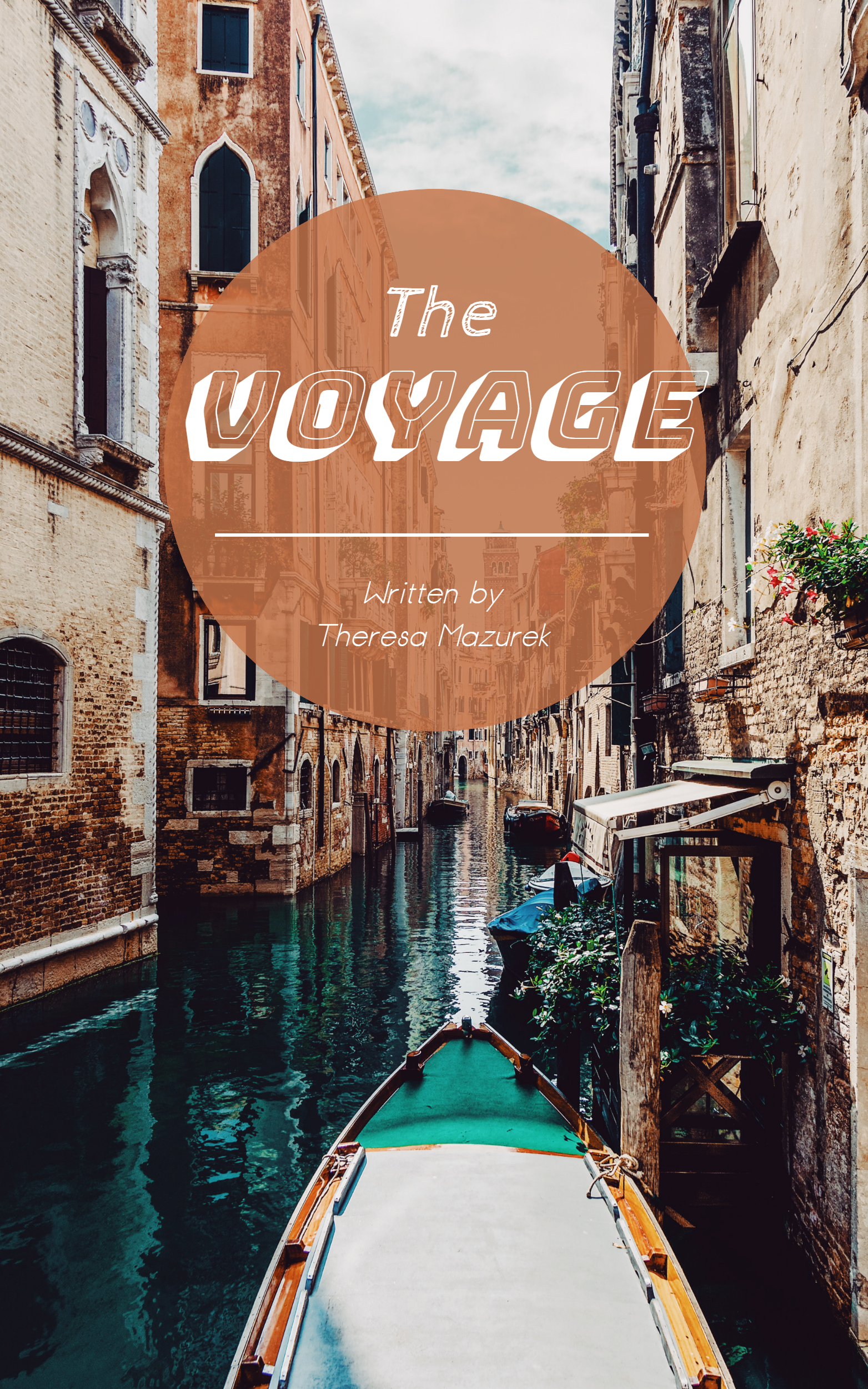voyage book cover design