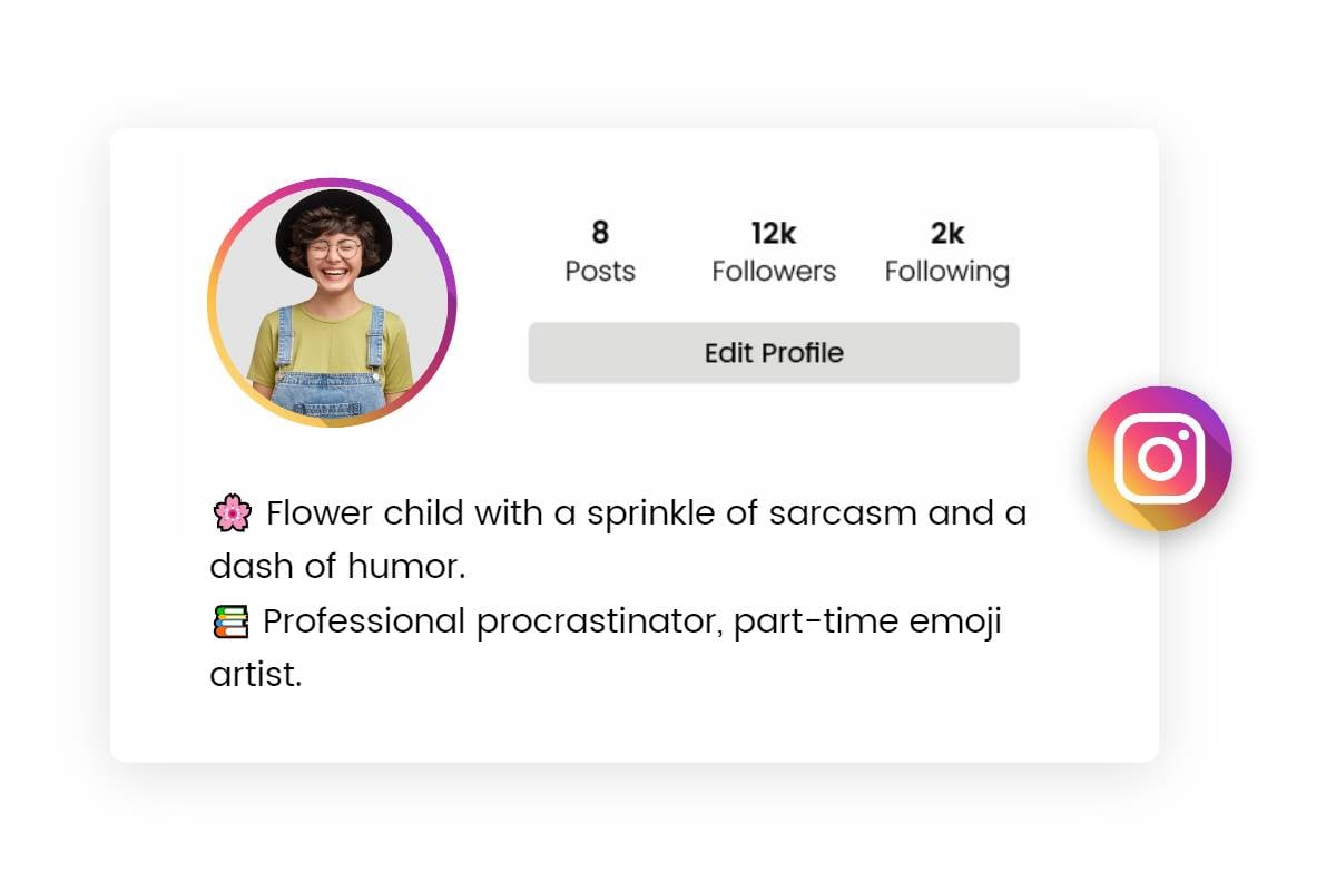 weird funny quotes for instagram bio