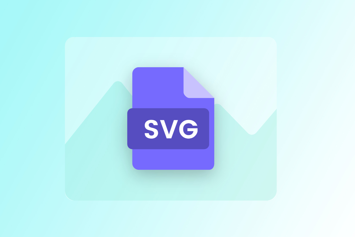 what is svg banner with an icon