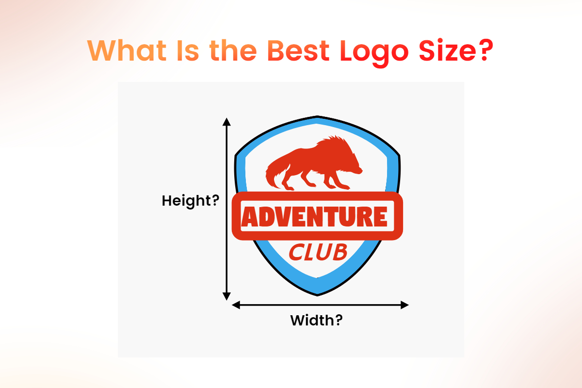 what is the best logo size