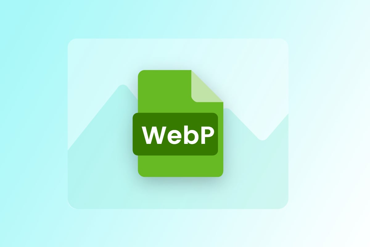 what is webp banner with an icon