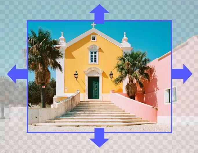 AI image extender feature image