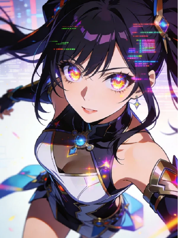 Anime character illustration