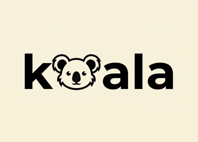 Brand logo displayed on a solid background