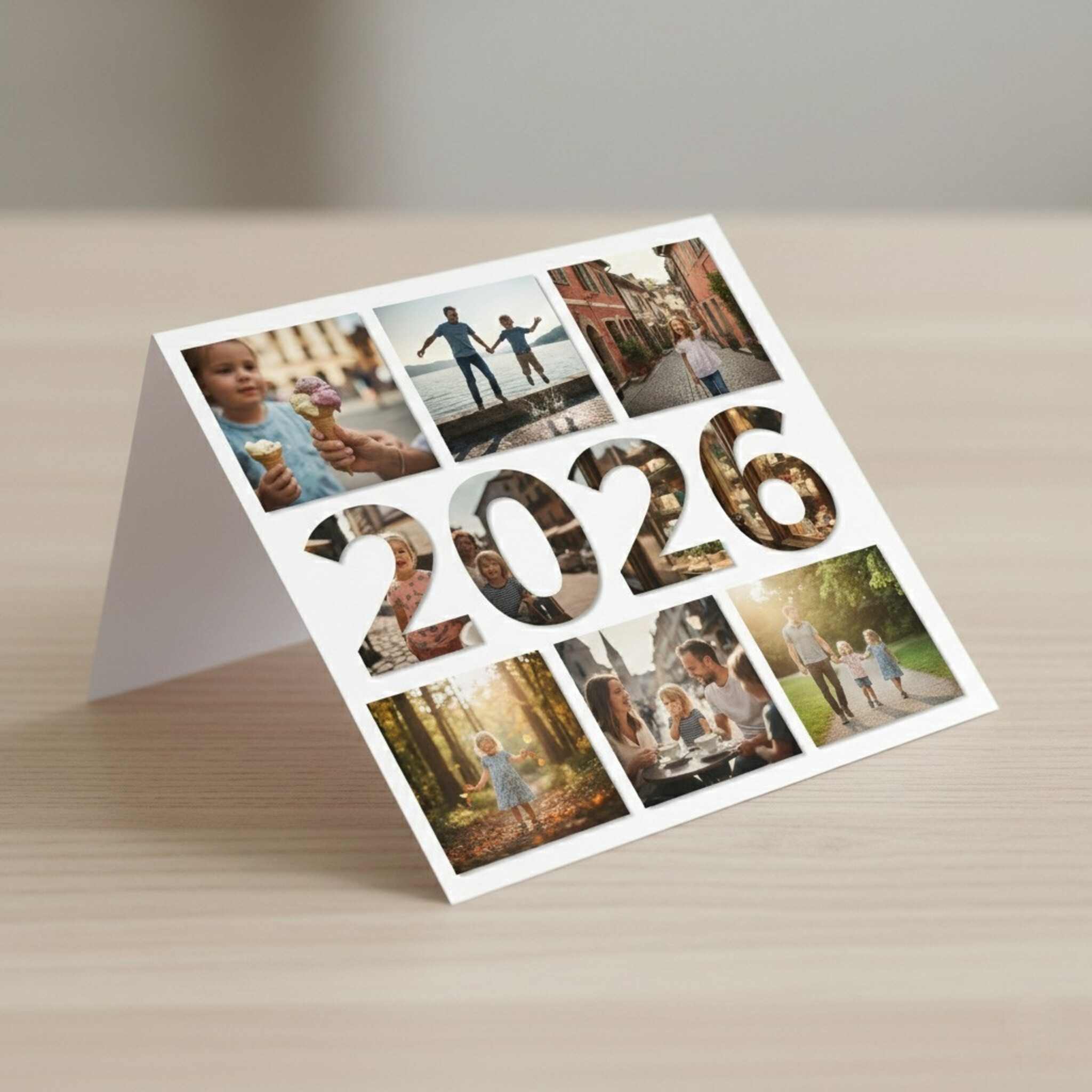 Carte de vœux originale