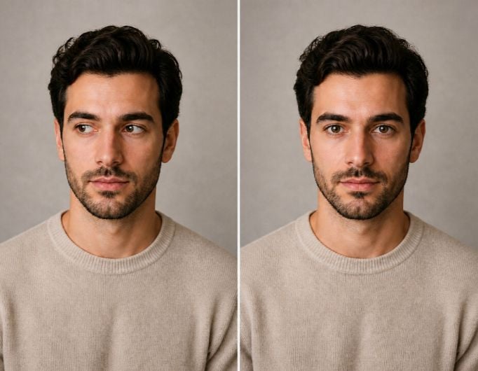 Fix Left Gaze