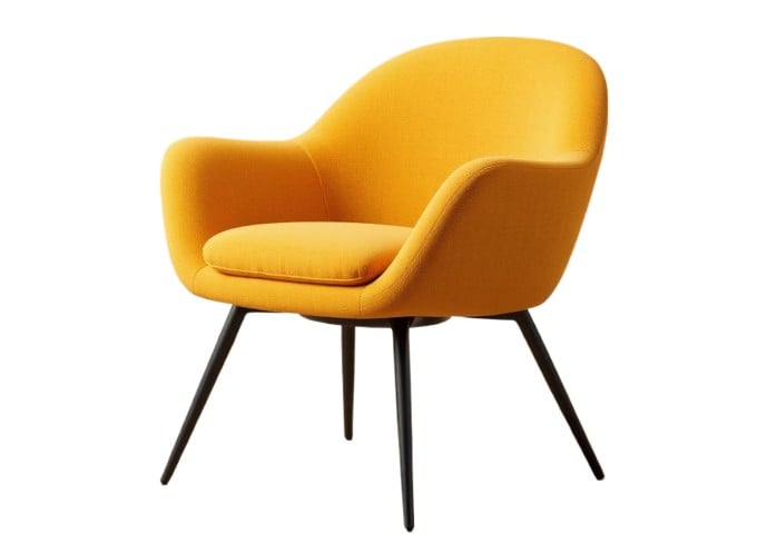 Product chair placed on clean white background for e Commerce listing use