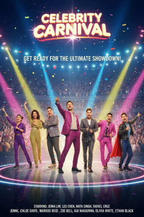 Reality TV Poster featuring celebrity carnival