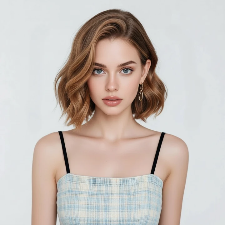 Short Wavy Hair