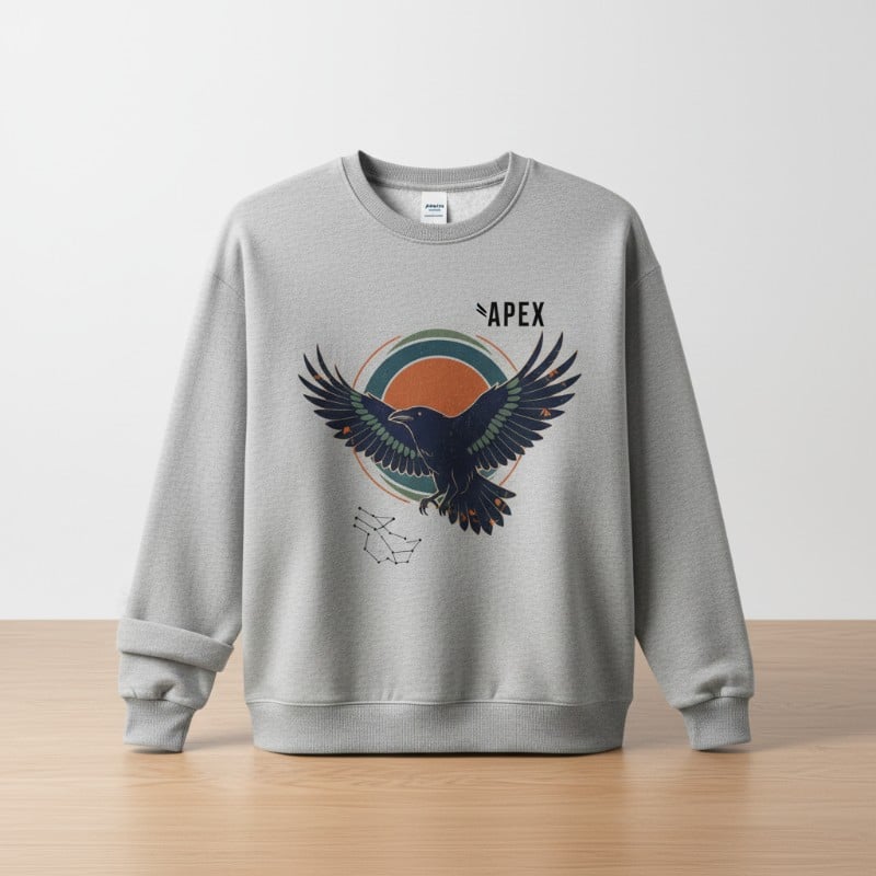 Sweatshirt Mockup in light gray