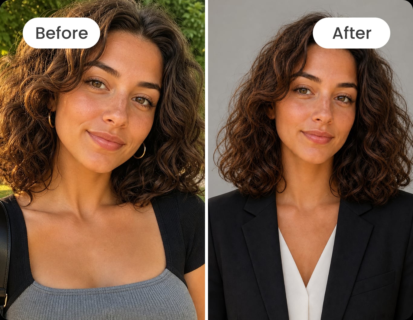 Ai headshot generator feature