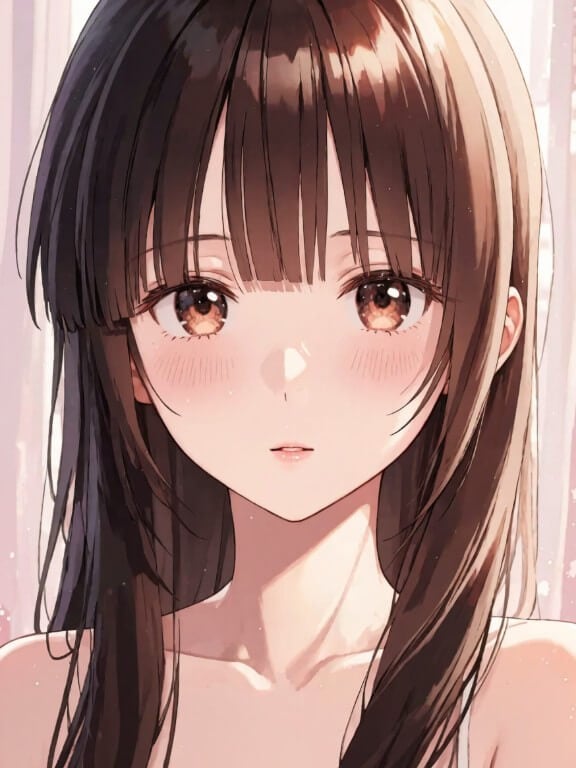 애니메이션 소녀