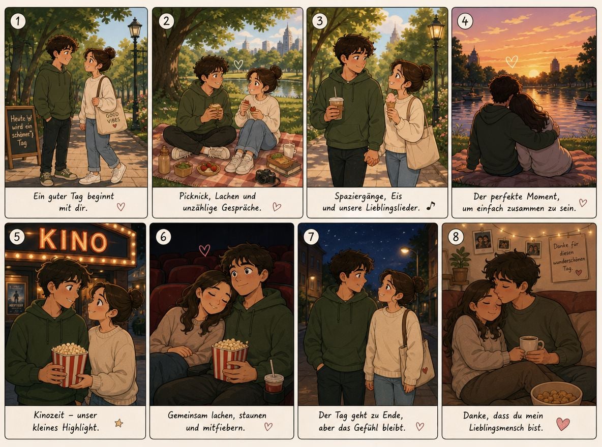 Cartoon stil storyboard vorlage