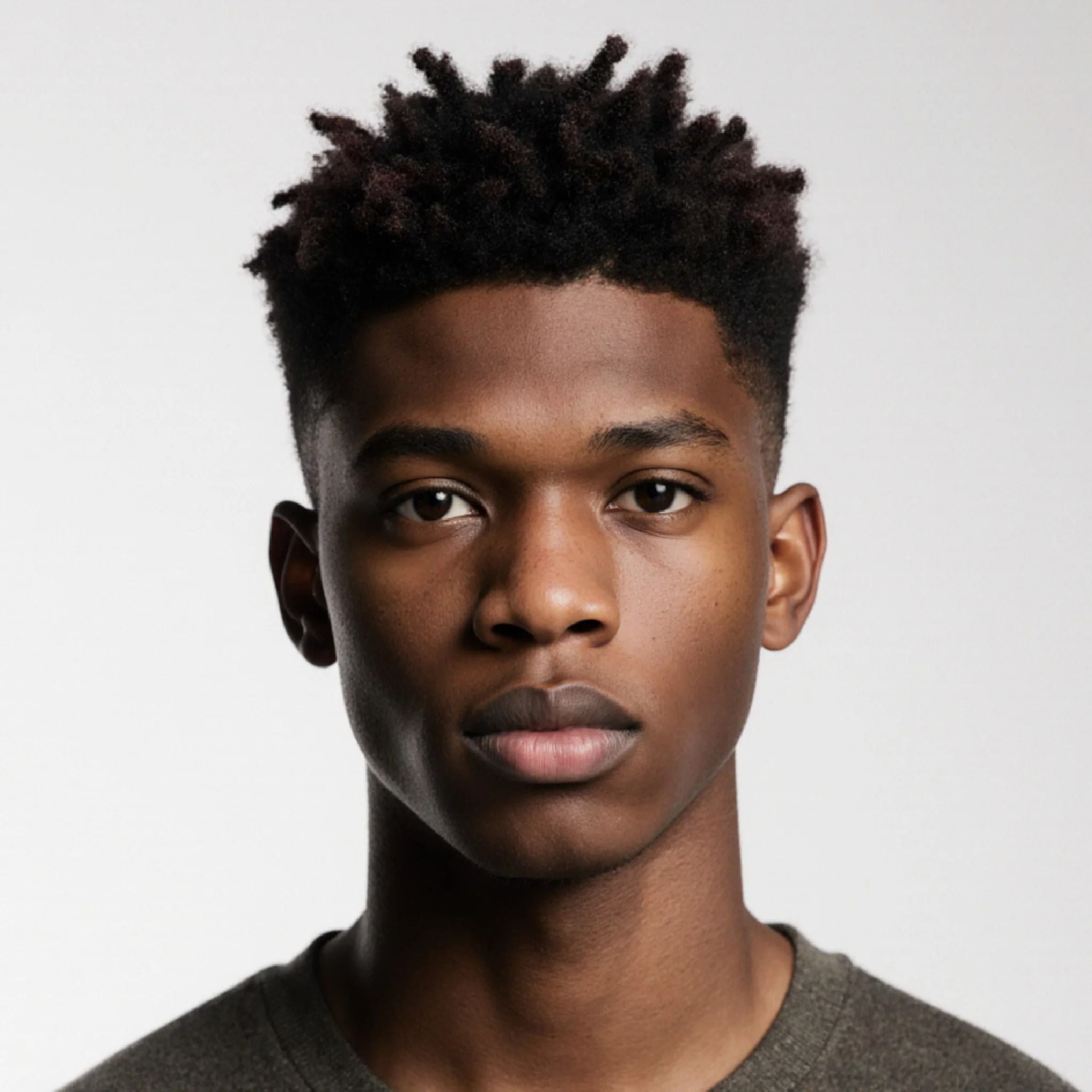 Ein afrikanischer junge