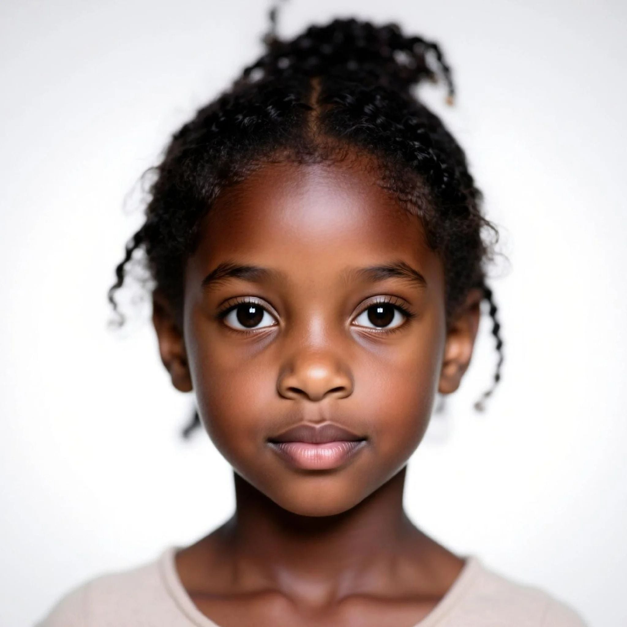 Ein afrikanisches maedchen