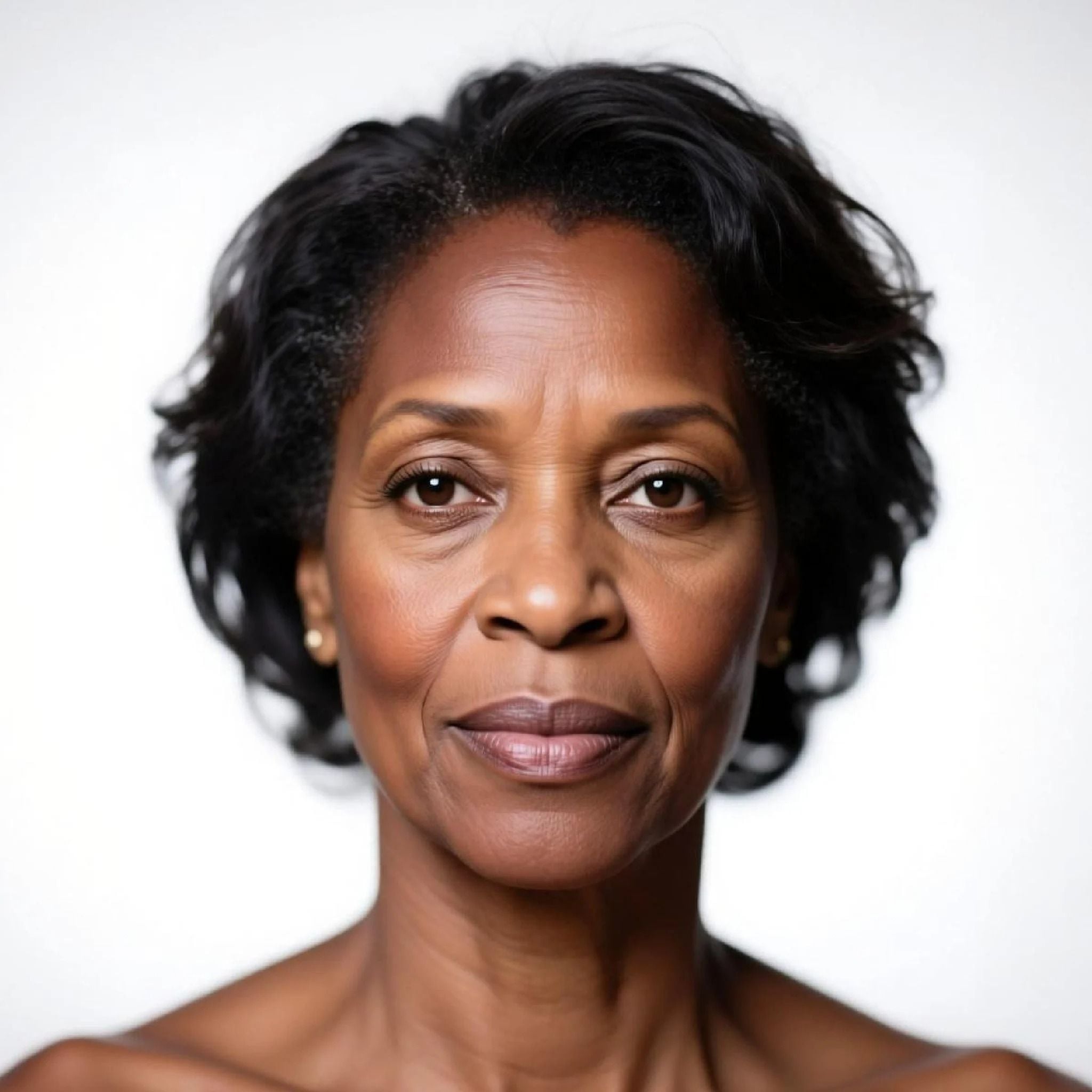 Eine afrikanische frau rund 50 jahre