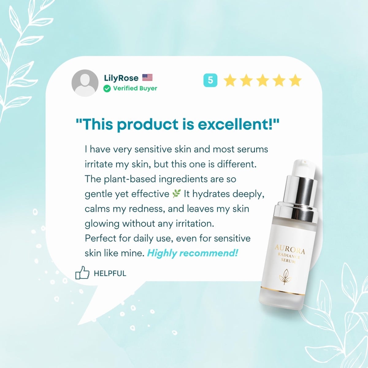 Product review example 1