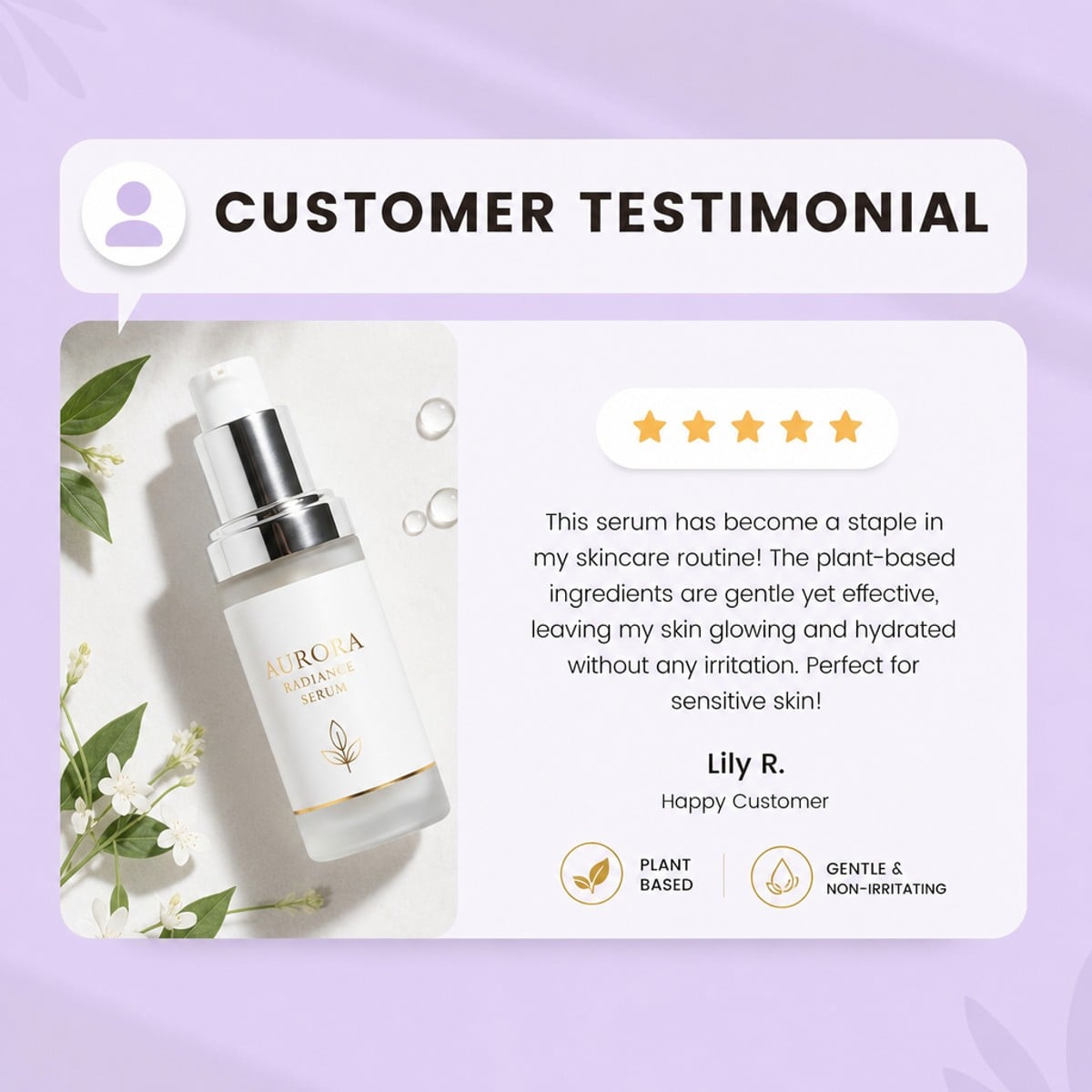 Product review example 3